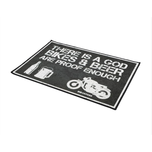 Oxford DOOR MAT THERE IS A GOD 90 X 60CM